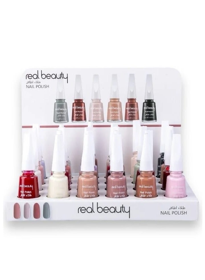Real Beauty Nail Polish 24 Color - Image 1