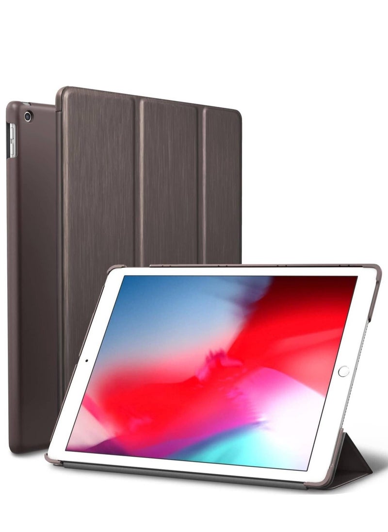 IAF Slim Fit Smart Folio Case for iPad Mini 5 â€“ Black Rubber Coated Hard Cover, Lightweight, Navy Blue with Wake/Sleep Function - Image 1