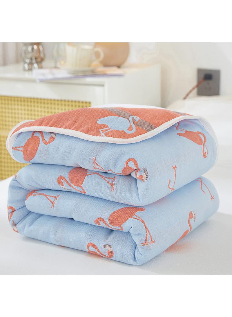 Y&D 150*200cm Six Layer Absorbent Cotton Towel Summer Cool Blanket  - Image 1