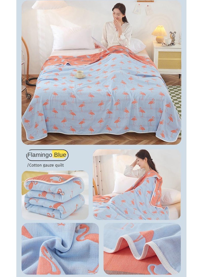 Y&D 150*200cm Six Layer Absorbent Cotton Towel Summer Cool Blanket  - Image 4
