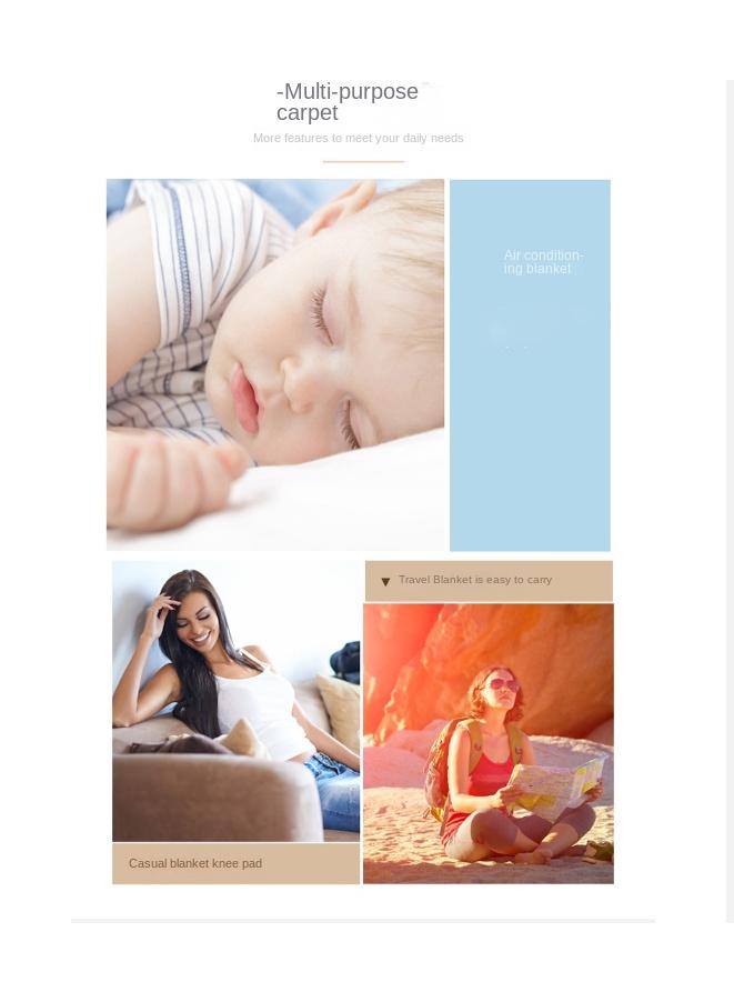 Y&D 150*200cm Six Layer Absorbent Cotton Towel Summer Cool Blanket  - Image 3