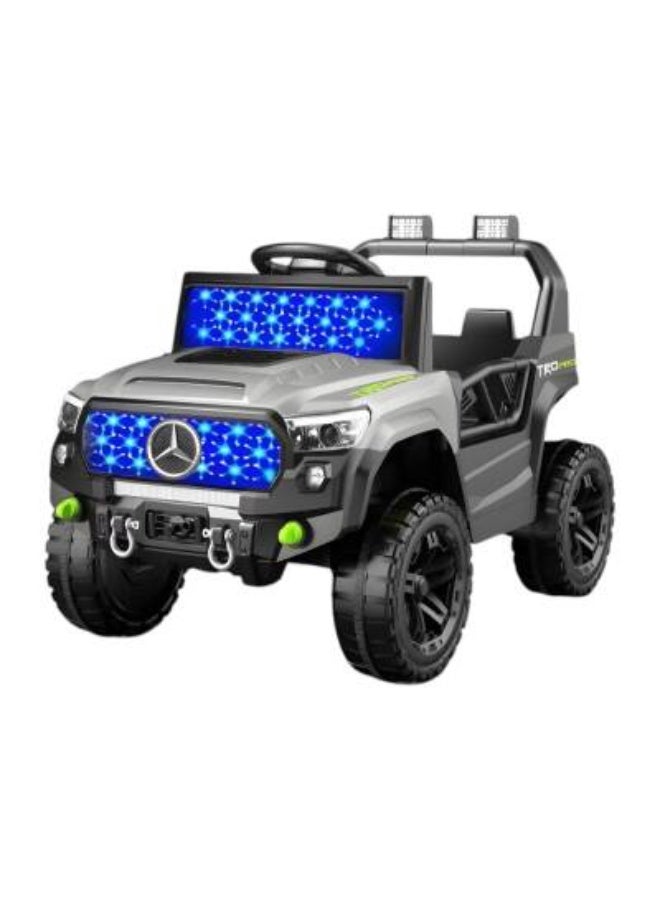 Colorful and modern electric car for children