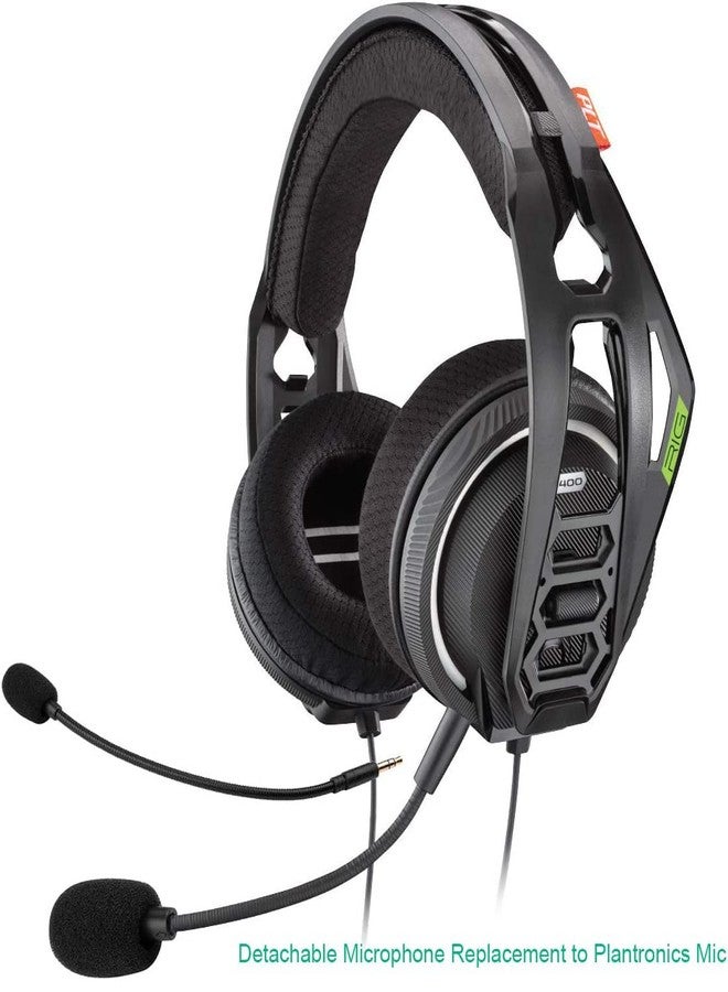 Smays Microphone Replacement for Rig 400 Gaming Headset, Turtle Beach, PS4 Headphone - 3.5mm Detachable Mic Attachment - Image 2