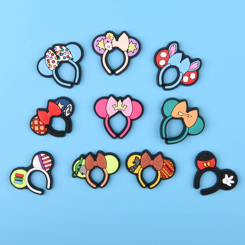 XQNB Lovely Shoe Charms for Kids Girls Women Shoes Decorations Bag Charms Birthday Party Favor - Image 2