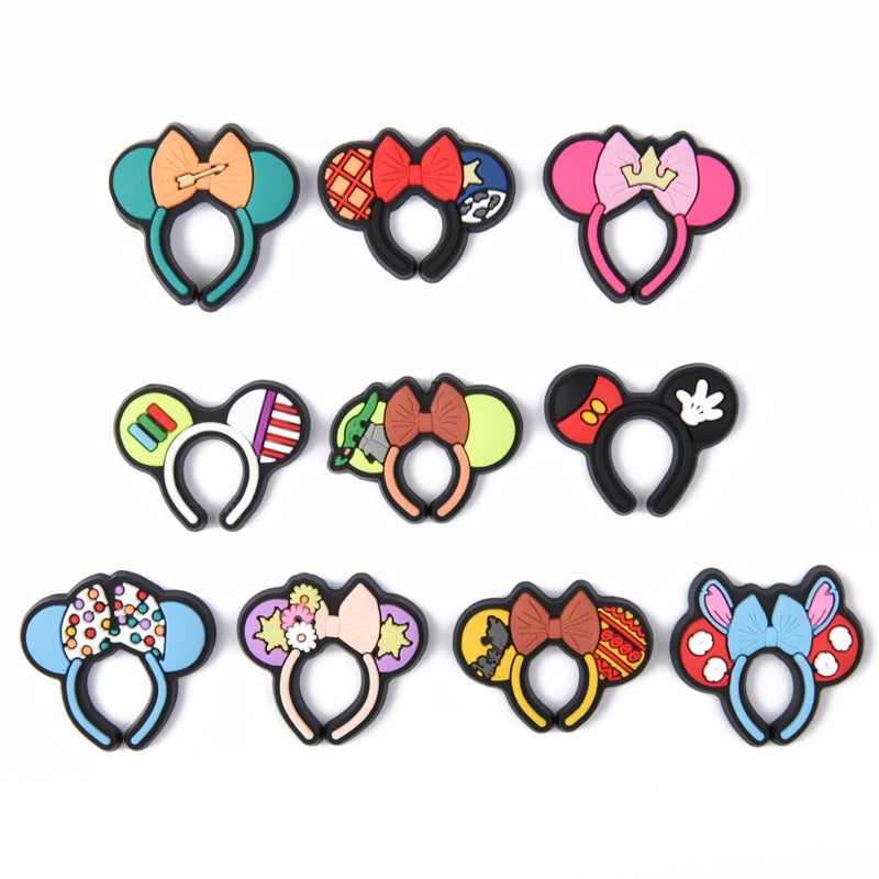XQNB Lovely Shoe Charms for Kids Girls Women Shoes Decorations Bag Charms Birthday Party Favor - Image 4