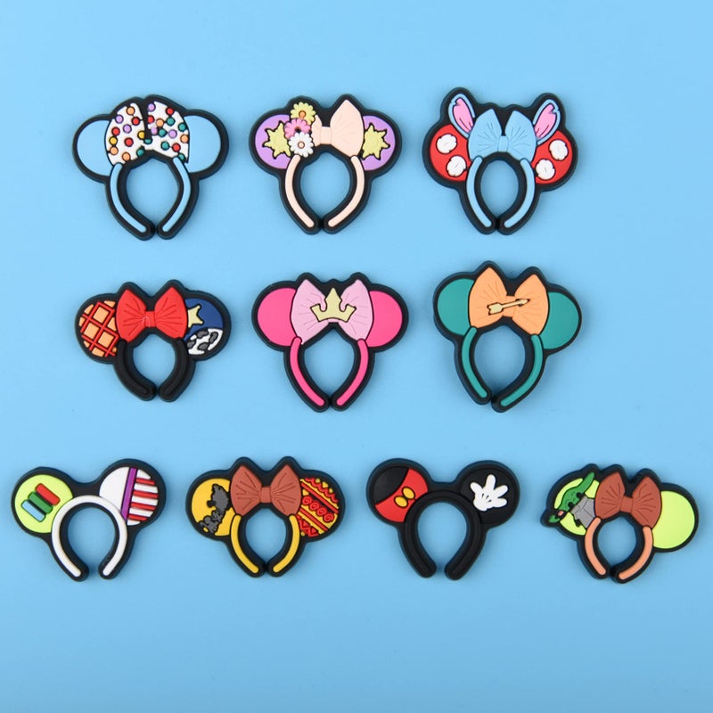 XQNB Lovely Shoe Charms for Kids Girls Women Shoes Decorations Bag Charms Birthday Party Favor - Image 3