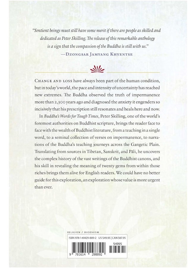 Buddha's Words for Tough Times: An Anthology  - Image 2