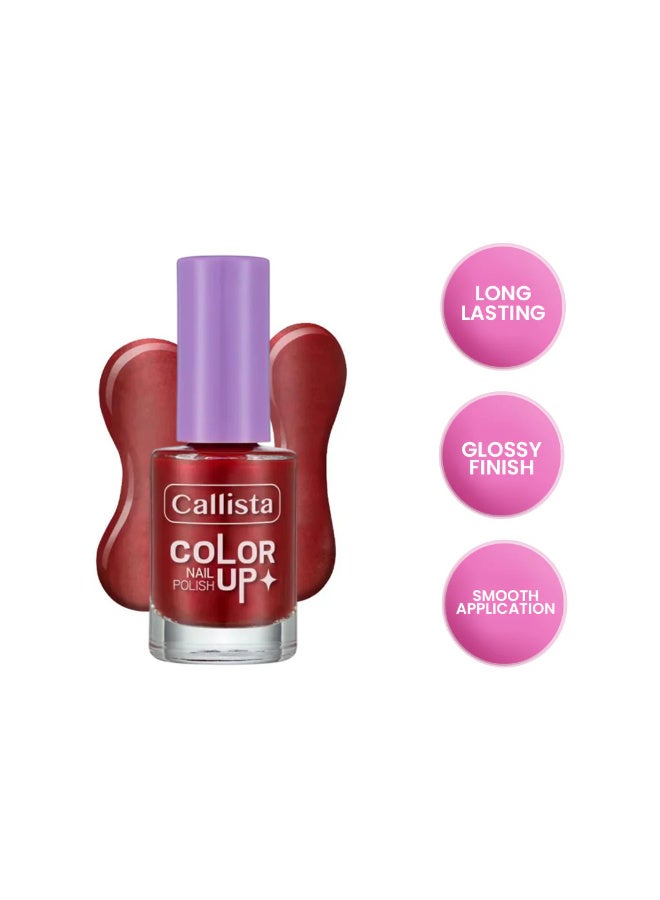 كاليستا طلاء أظافر نابض بالحياة 431 – سريع الجفاف، لامع، طويل الأمد، تطبيق سلس، مقاوم للتقشير - Image 4