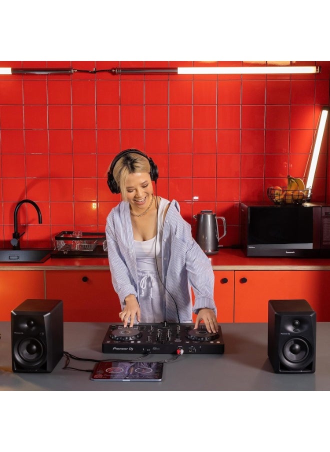 Pioneer DJ DDJ-FLX4 2-deck rekordbox and Serato DJ Controller - Graphite