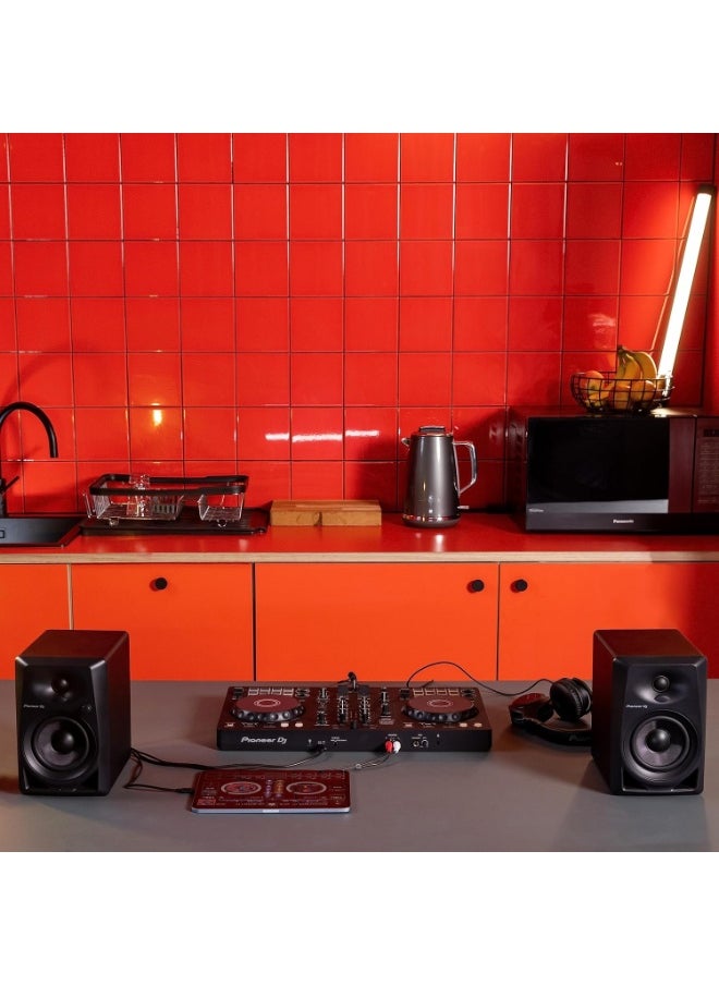 Pioneer DJ DDJ-FLX4 2-deck rekordbox and Serato DJ Controller - Graphite