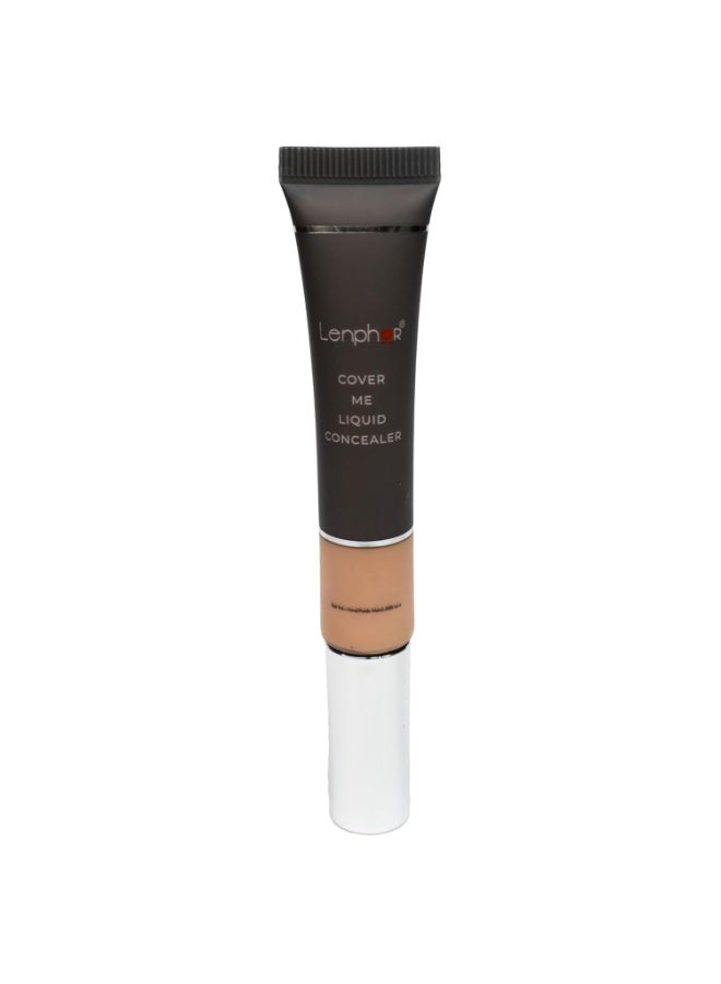 Lenphor Cover Me Liquid Concealer/Corrector Natural 10ml | High-Coverage, Natural-Looking Finish - Image 1