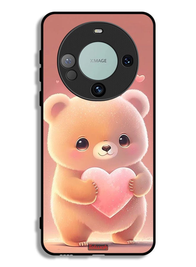 Tolwak Huawei Mate 60 Protective Case Cover Cute Little Panda Holding Heart - Image 1