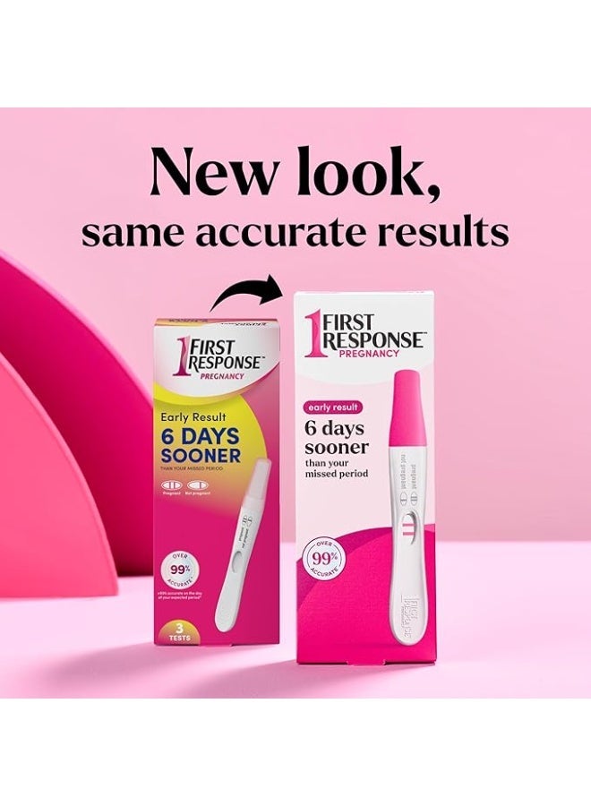 FIRST RESPONSE Early Result Pregnancy Kit 6 Days Sooner, 2 Tests - Image 3
