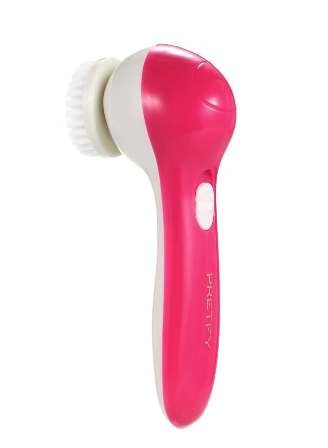 فرشاة تنظيف الوجه الكهربائية 5 في 1، فرشاة تنظيف الوجه المحمولة، أداة إزالة المكياج - Image 4