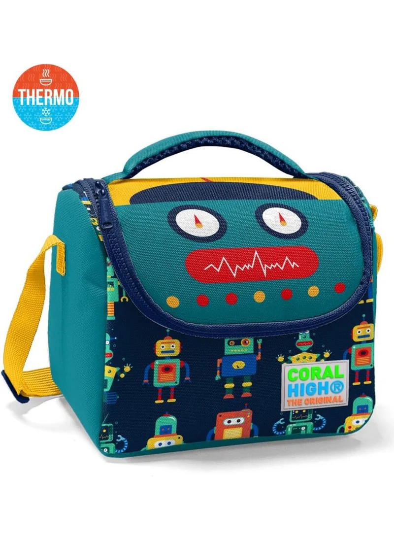 ايلاتي Robot Patterned Boy's Thermal Lunchbox 11810