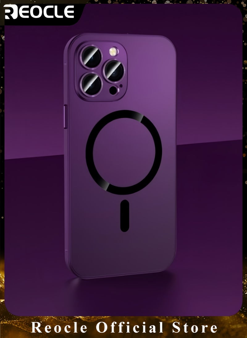 REOCLE iPhone 14 Pro Max Case Compatible with MagSafe Protection Magnetic Phone Case Classic Case for iPhone 14 Pro Max - Image 1