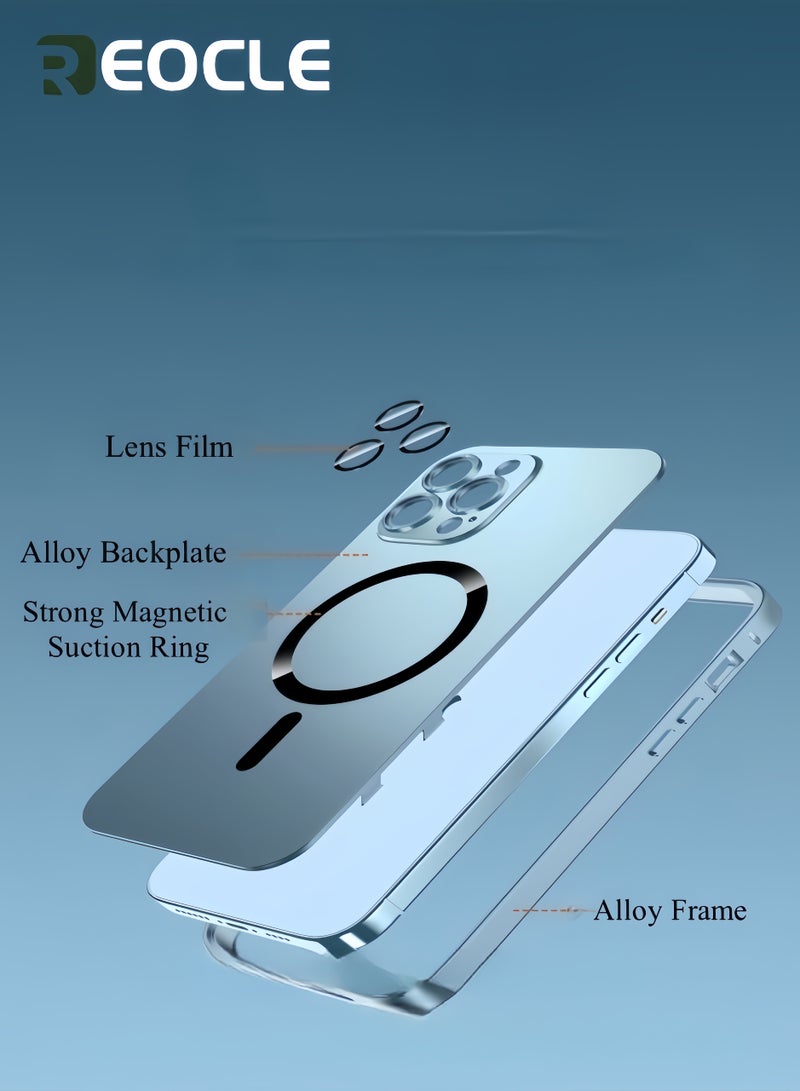 REOCLE iPhone 14 Pro Max Case Compatible with MagSafe Protection Magnetic Phone Case Classic Case for iPhone 14 Pro Max - Image 2