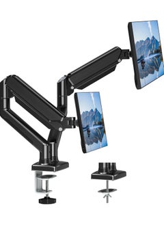 Double arm stand black