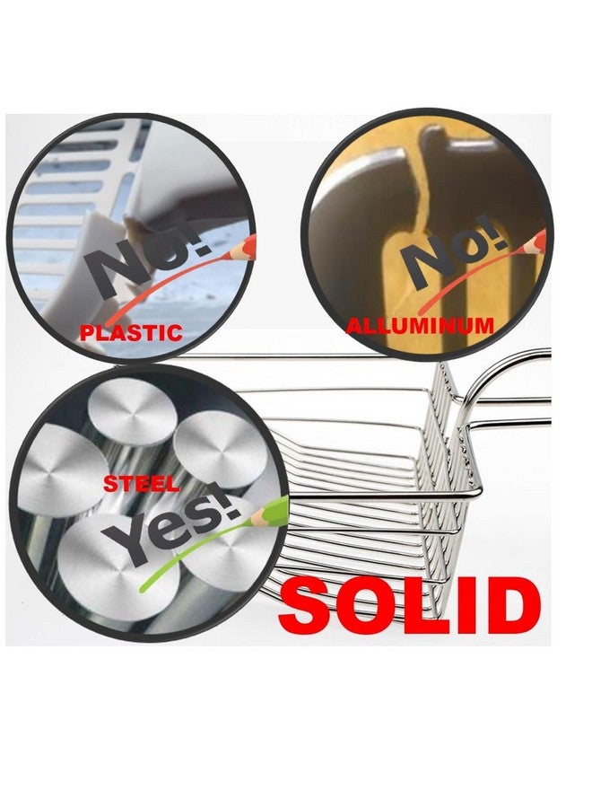 QUALIALL All Metal Litter Scoop, Solid Metal Sifter, Cat Litter Scoop Metal Jumbo, Cat Urine Scoop, Litter Scooper With Holder, Litter Scooper Holder, Jumbo Cat Litter Scoop Sifter Scooper Holder - Image 5