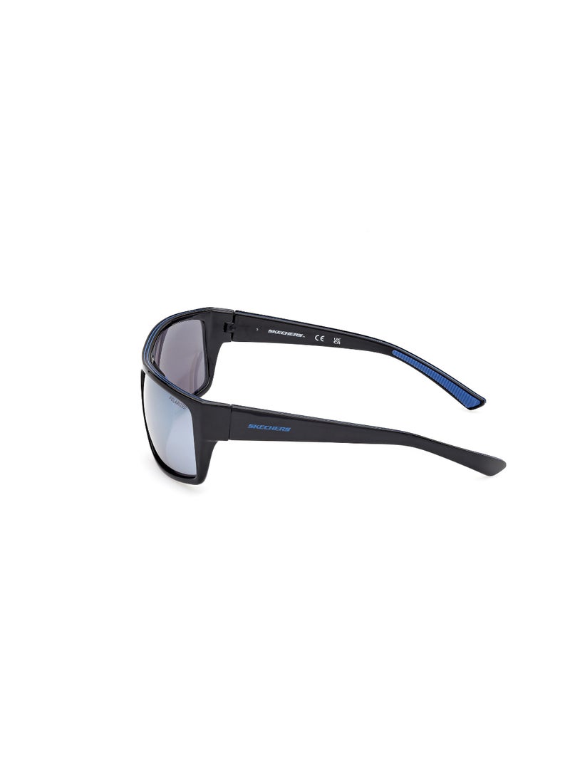 SKECHERS Plastic Rectangular Full Rim Men Uv Protection Sunglass - Image 4