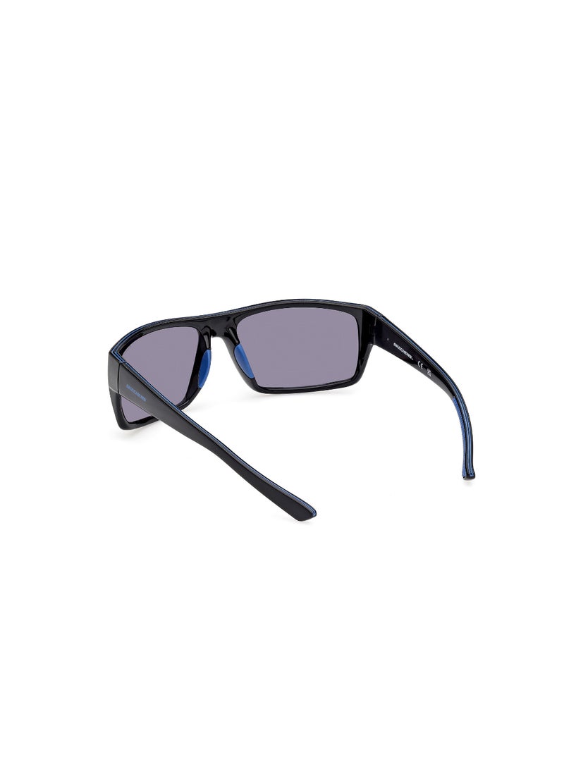 SKECHERS Plastic Rectangular Full Rim Men Uv Protection Sunglass - Image 5