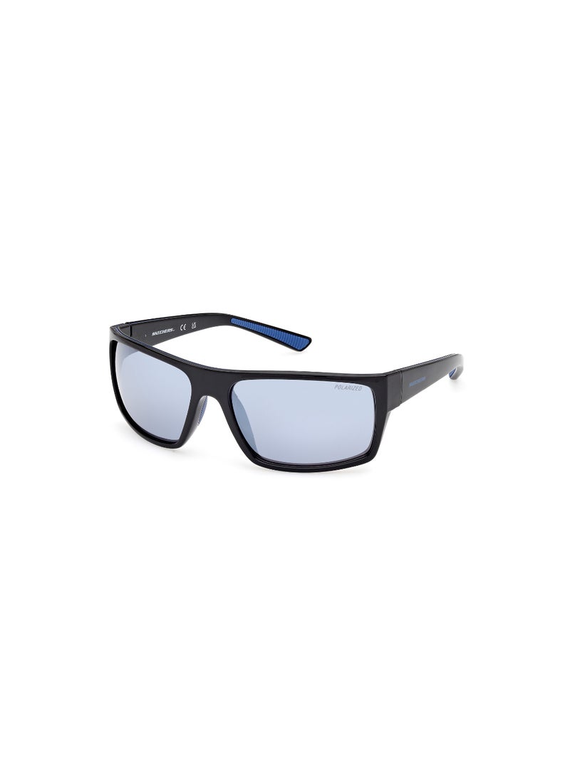 SKECHERS Plastic Rectangular Full Rim Men Uv Protection Sunglass - Image 1