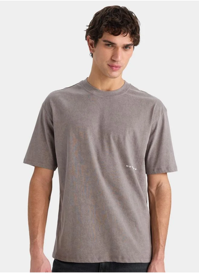 ديفاكتو DeFacto Men Crew Neck Short Sleeves TShirt