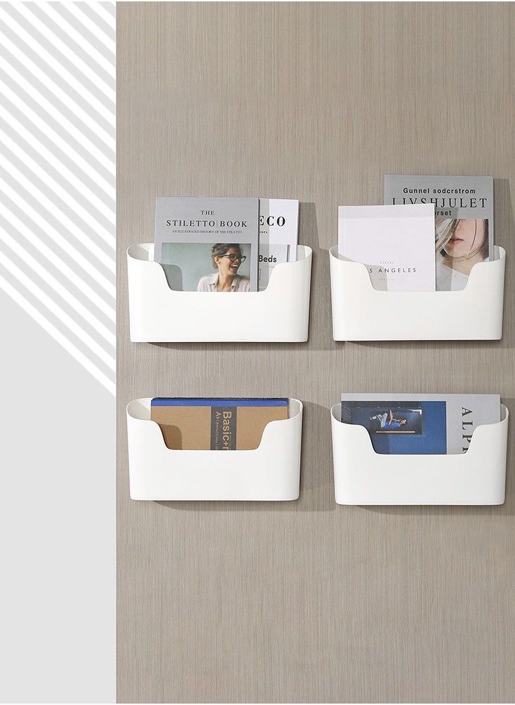 Excellent - Sundries Punch-Free Wall-Mounted Storage Box Cabinet Door Storage Box Wall-Mounted Storage Box - Image 1
