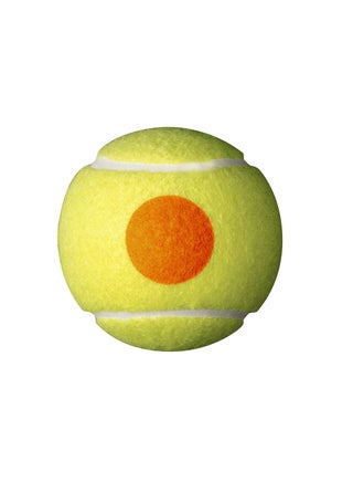Starter Yellow/ Orange Tennis Balls For Junior -  3 Ball Pack - view 2