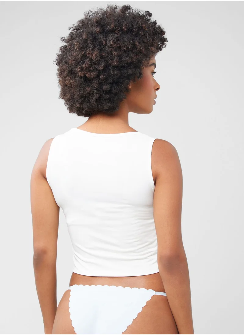 جينجر 3 Pack Scallop Hem Bikini Brief
