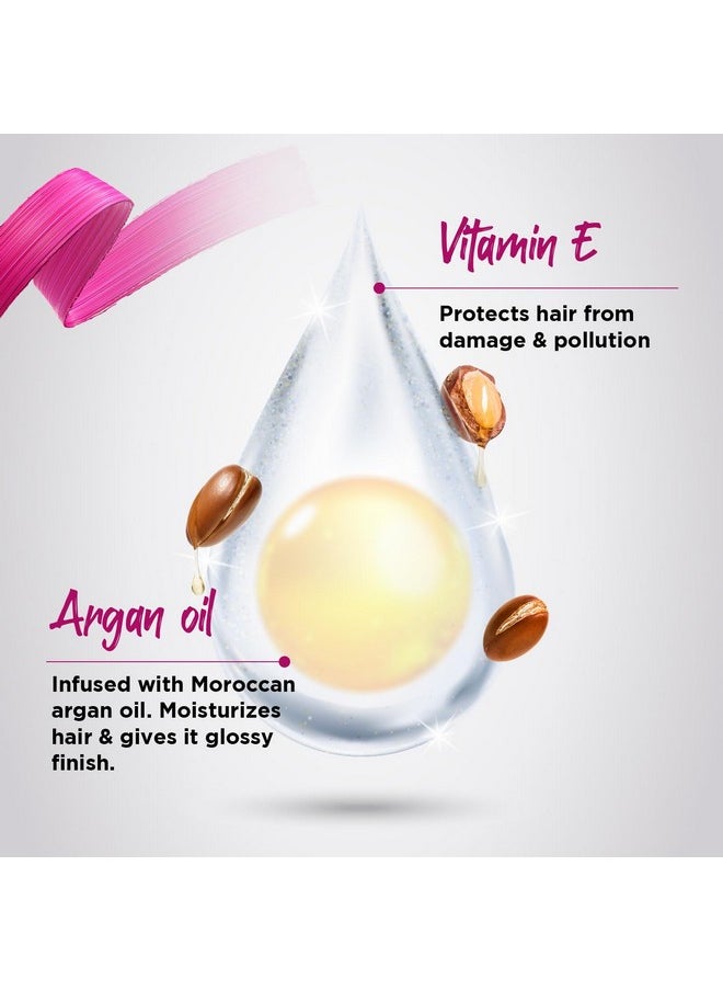 Livon Hair Serum, For Dry & Frizzy Hair | Provides Shine, Smoothness & Damage Protection| Leave In Serum For Women & Men| With Vitamin E & Argan Oil | 200Ml  - Image 3
