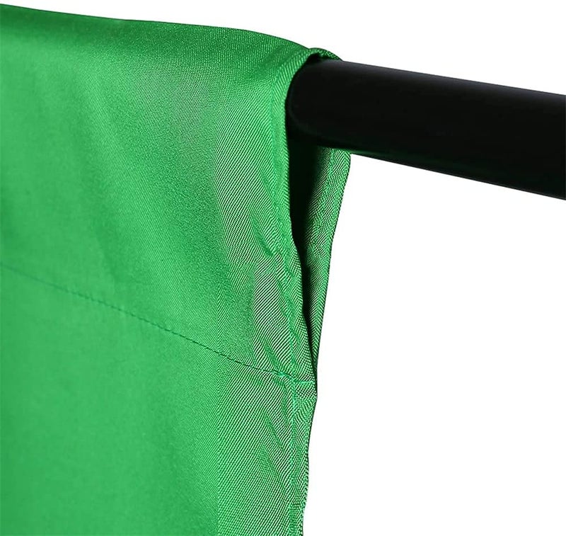 Boltove® 4FTx4FT Green Proffesional Backdrop Background Rod Pocket Exact Size Heavy Backdrop Non- Transparent for Photography, Video Streaming, Live Streaming,Product Shoot,Still Life Photography - Image 5