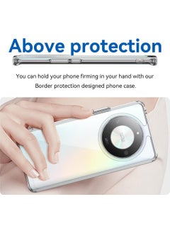 CaseNeo Honor X9b/Honor X50 Case Cover Phone Accessories with Anti-drops Anti-fingerprints Camera Protection Soft Transparent Clear Back Protective Cover Compatible with Honor X9b/Honor X50  - Image 4