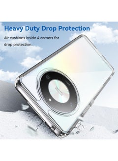 CaseNeo Honor X9b/Honor X50 Case Cover Phone Accessories with Anti-drops Anti-fingerprints Camera Protection Soft Transparent Clear Back Protective Cover Compatible with Honor X9b/Honor X50  - Image 3