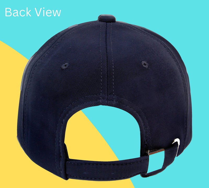 Aavjo Unisex Polyester Cap (SolidCapWithBuckle_Navy_Free Size) - Image 5