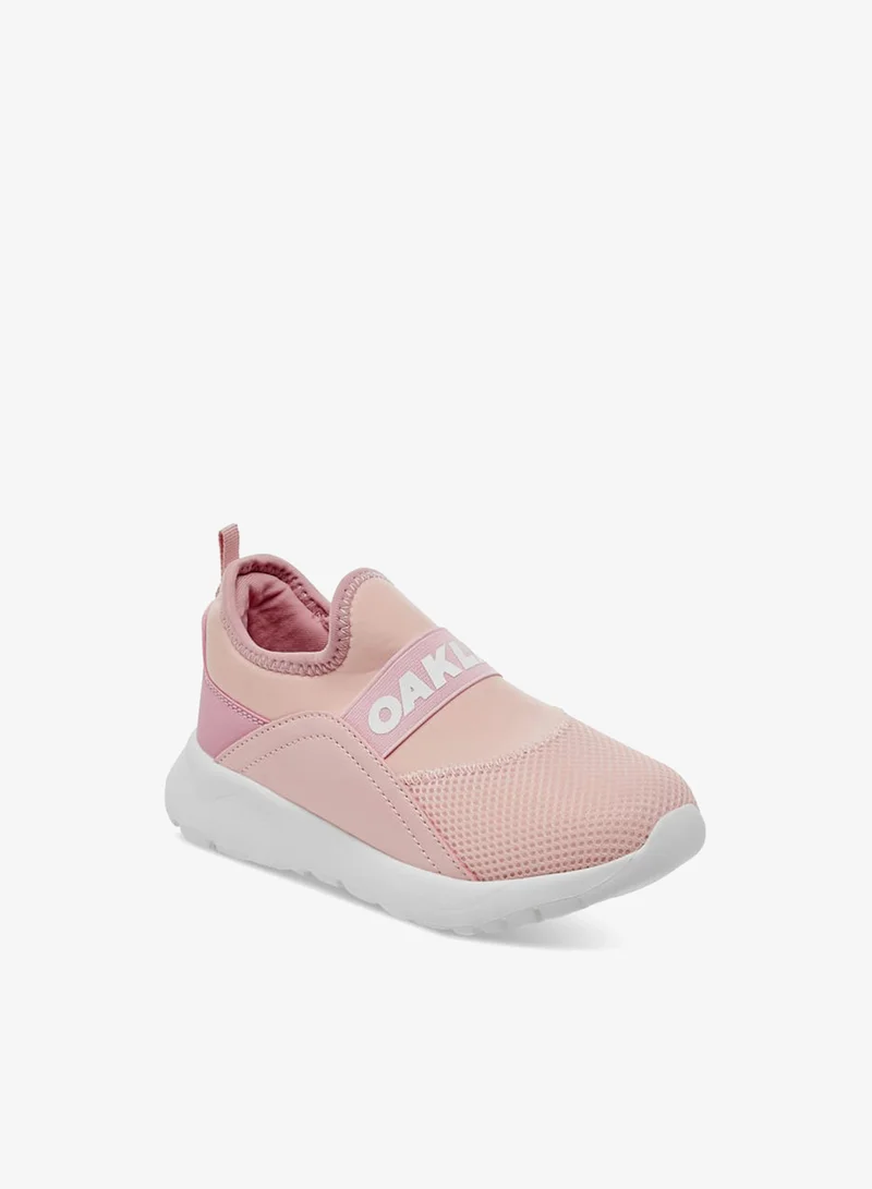 شو اكسبرس حذاء رياضي بناتي سهل الارتداء بتفاصيل شعار من شو إكسبريس مع حلقات سحب