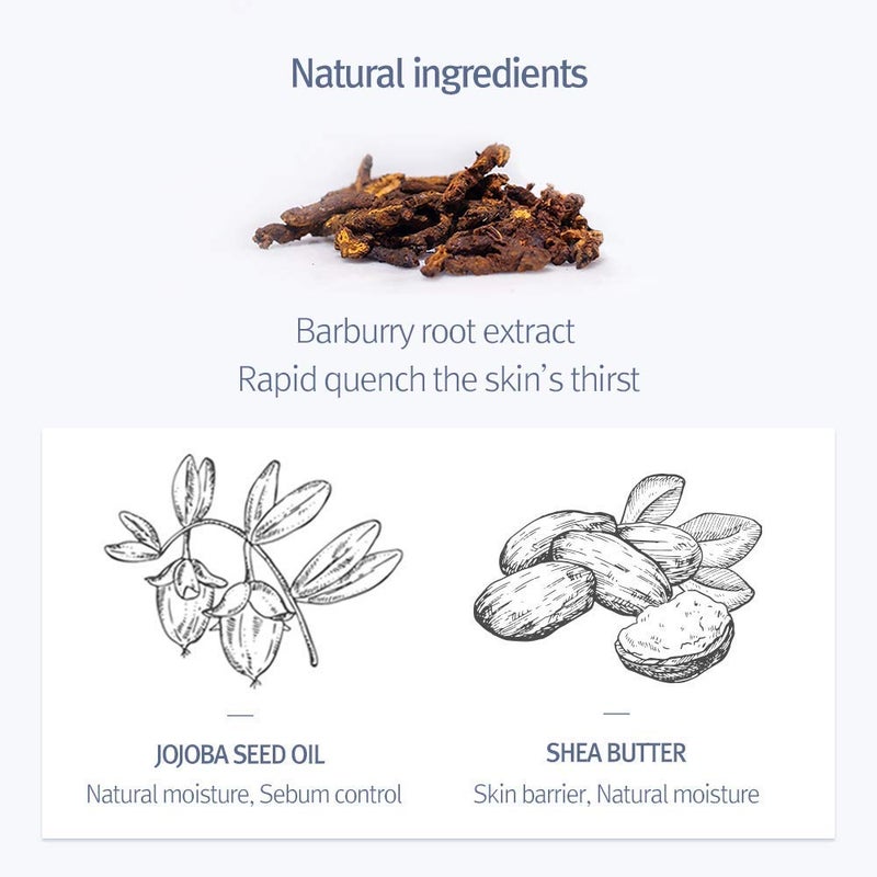 Pyunkang Yul Moisture Cream - Korean Skin Care Face Cream - Facial Moisturizer for dry and combination skin types - Natural Ingredients Shea Butter, jojoba seed oil deeply moisturize Skin - 3.4 Fl oz - Image 5