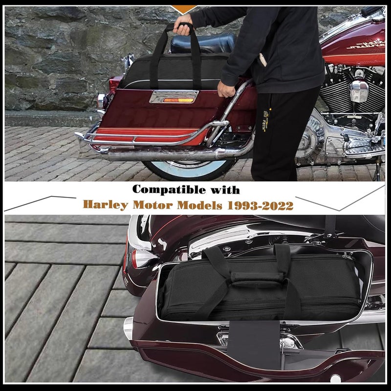 HODRANT Motorcycle Saddlebag Liners Bag - Image 2