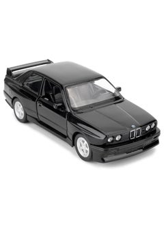 RMZ City 1:36 Compatible for BMW M3 1987 Toy Car, Diecast Pull Back Model Car, Doors Open, Collection Kids Toy for Aged 3 and up, Gift Black  - Image 4