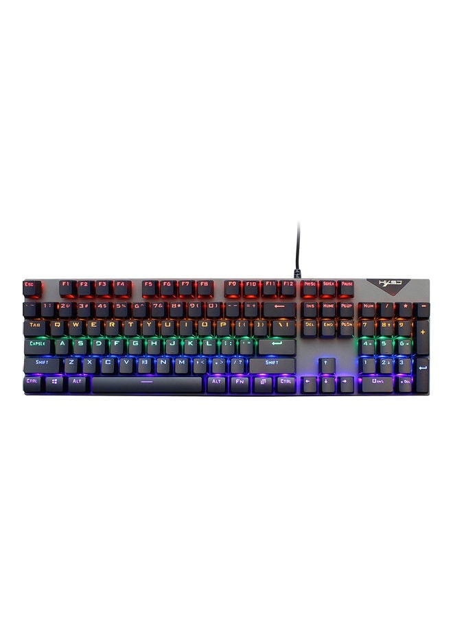 NIBEMINENT Wired RGB Backlit Keyboard Multicolour  - Image 1