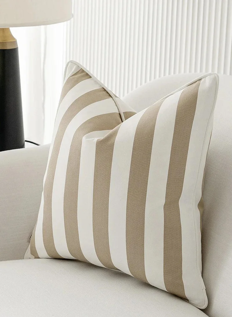 KNOT HOME Cushion Aelia Sandy (with filler) Pillow Knot Home Cover Set for Modern Sofa Contemporary Living Room Bedroom and Office Soft Washable