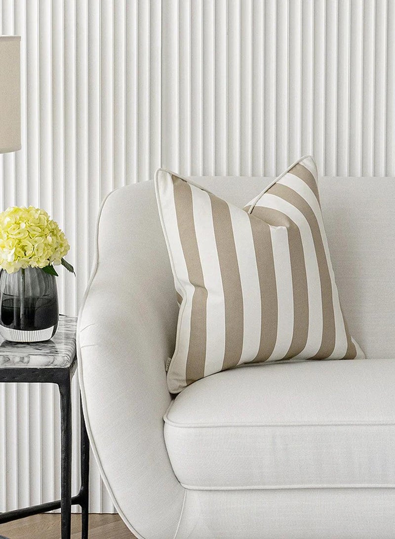 KNOT HOME Cushion Aelia Sandy (with filler) Pillow Knot Home Cover Set for Modern Sofa Contemporary Living Room Bedroom and Office Soft Washable  - Image 3
