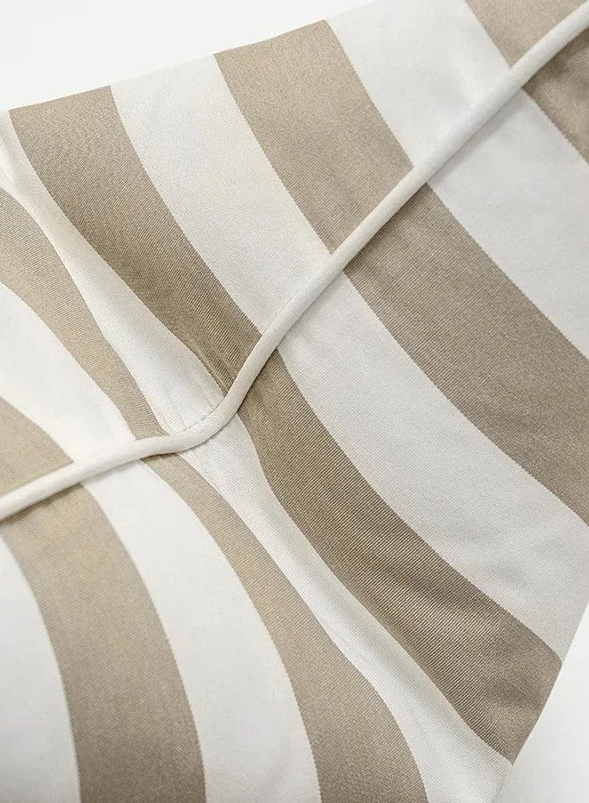 KNOT HOME Cushion Aelia Sandy (with filler) Pillow Knot Home Cover Set for Modern Sofa Contemporary Living Room Bedroom and Office Soft Washable
