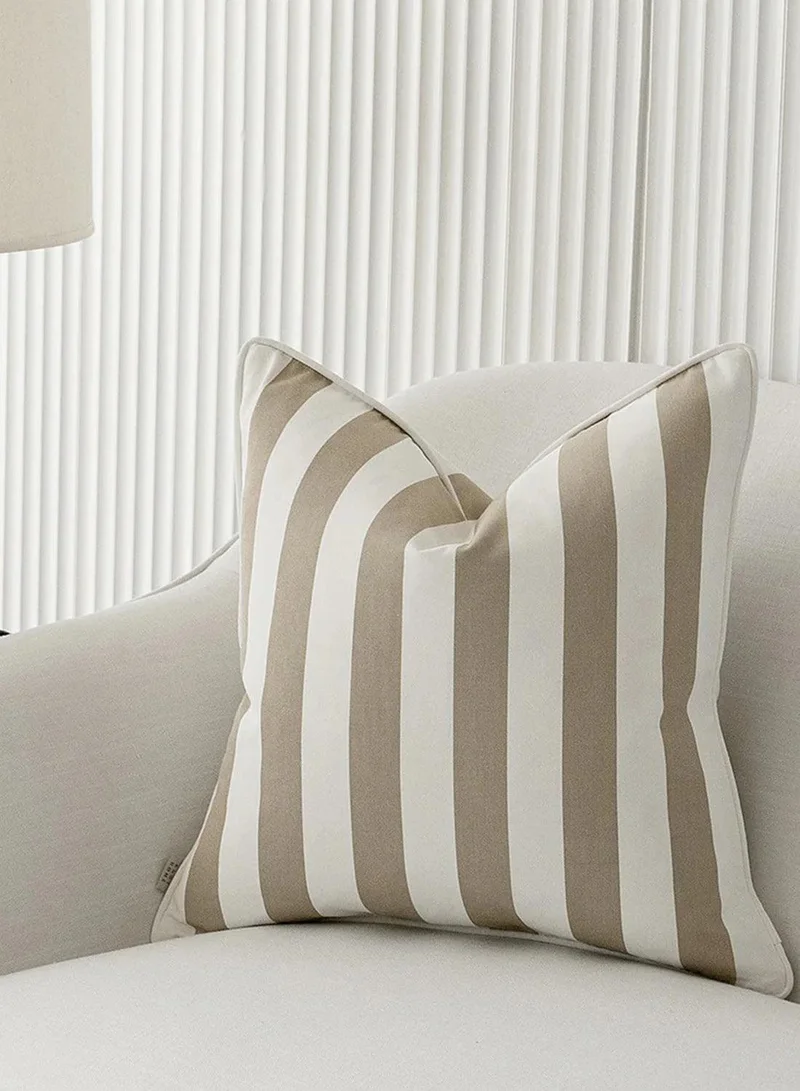 KNOT HOME Cushion Aelia Sandy (with filler) Pillow Knot Home Cover Set for Modern Sofa Contemporary Living Room Bedroom and Office Soft Washable