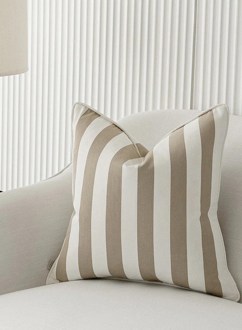 KNOT HOME Cushion Aelia Sandy (with filler) Pillow Knot Home Cover Set for Modern Sofa Contemporary Living Room Bedroom and Office Soft Washable  - Image 2