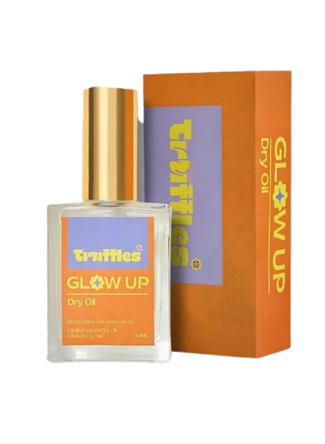 ترافيلز  زيت جاف متوهج للوجه والشعر والجسم برائحة الفانيليا