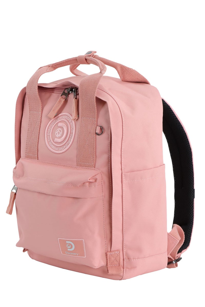 Discovery Discovery Cave Backpack 13L – Lightweight, Eco-Friendly Laptop Backpack, Everyday Bag with Multiple Pockets. Pink  - Image 2