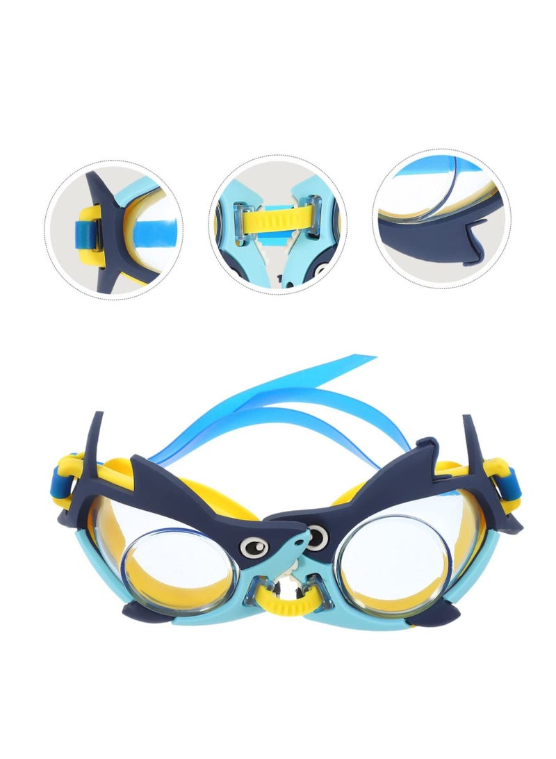 Y&D Shaped Vision No Accessory Goggles, 2pcs Swimming Wide Straps Girls Leak Kids View Anti Fog Sports Children Boys Anti-uv Glasses Design - Image 4