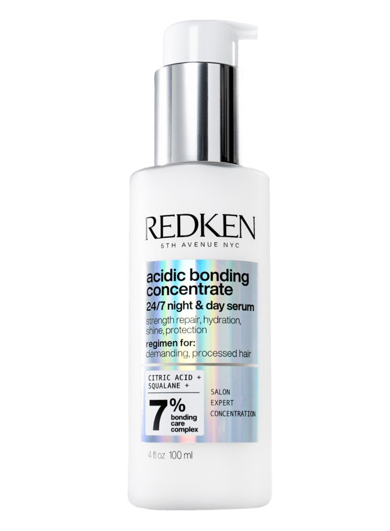 Redken Acidic Bonding Concentrate 24/7 Night Day Serum 100ml - Image 1