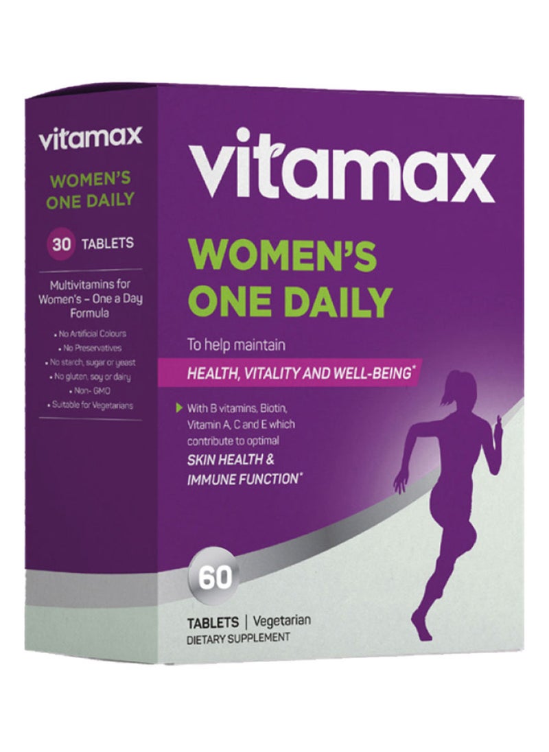 Vitamax - أقراص ون دايلي للنساء 60 قرصًا - Image 1